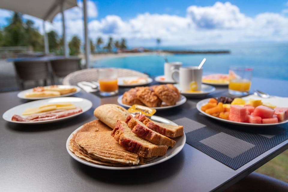 Breakfast buffet