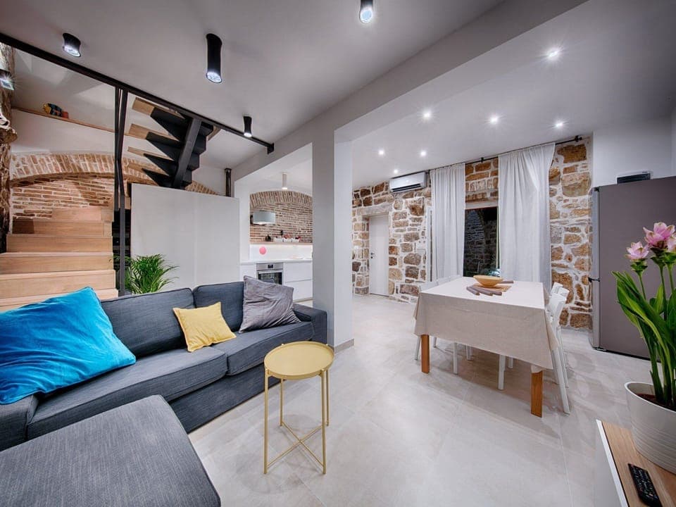 Villa (Five Bedroom Villa with Terrace) | Living room | TV