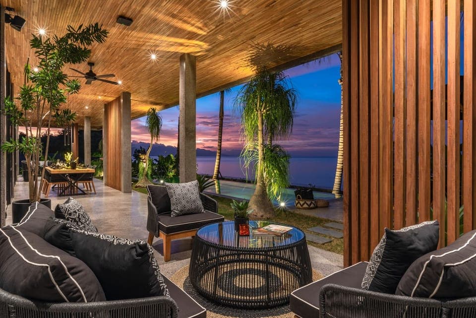 Luxury Villa, 3 Bedrooms, Beach View | Terrace/patio