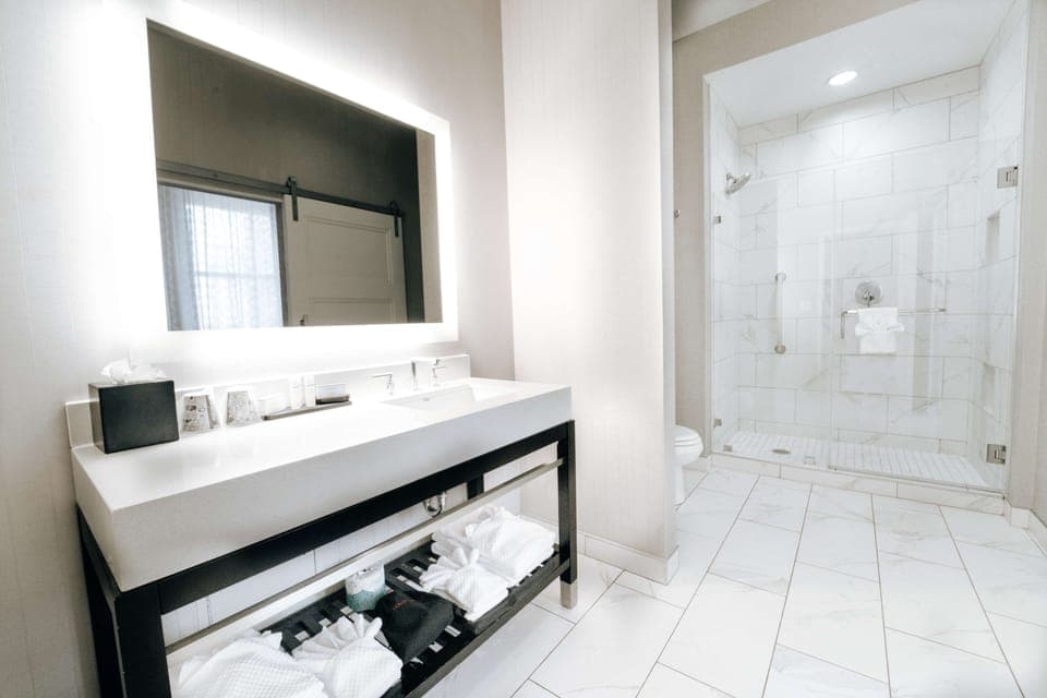 Bathroom shower