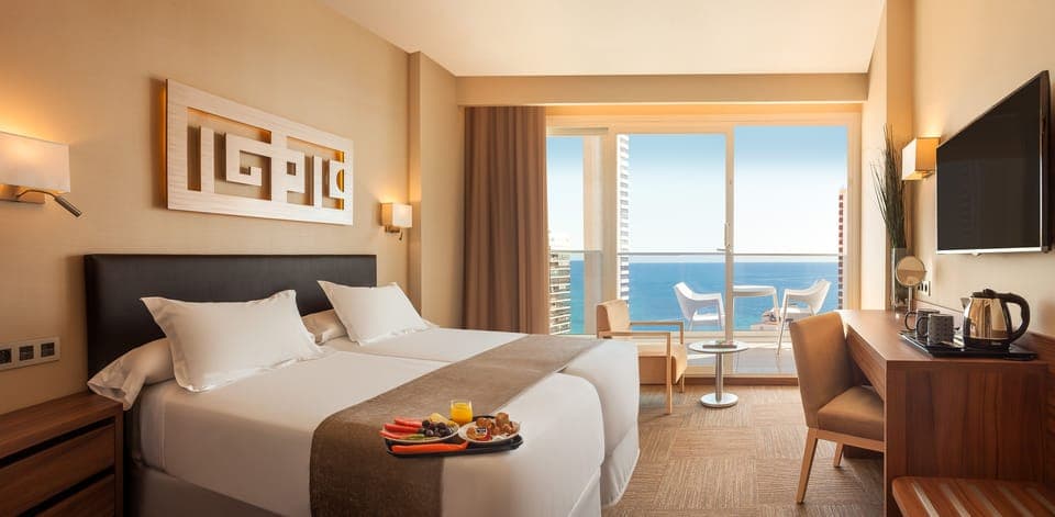 Premium bedding, minibar, in-room safe, desk