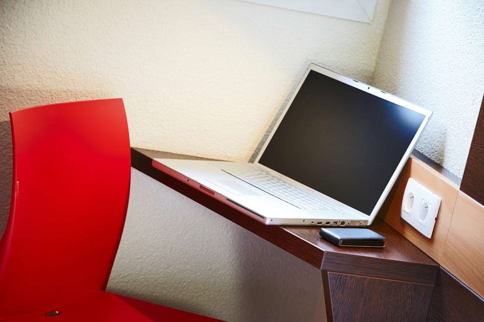 Desk, blackout drapes, iron/ironing board, free WiFi