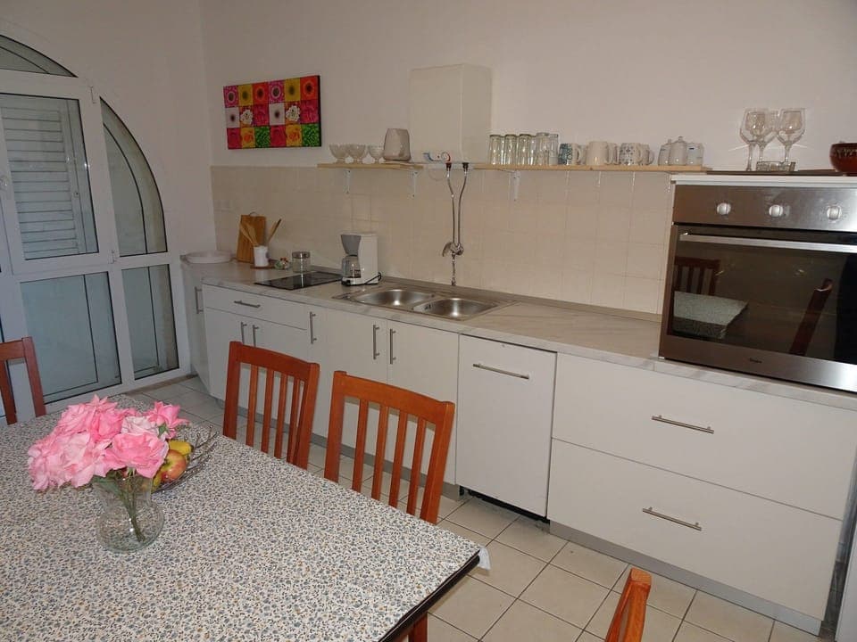 Apartment (Two Bedroom Apartment with Balcony an) | Private kitchen | Fridge