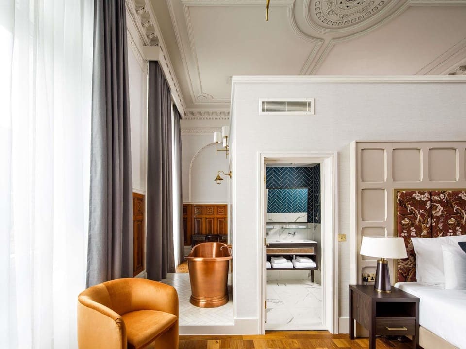 Presidential Suite, 1 King Bed | Egyptian cotton sheets, premium bedding, memory foam beds, in-room safe