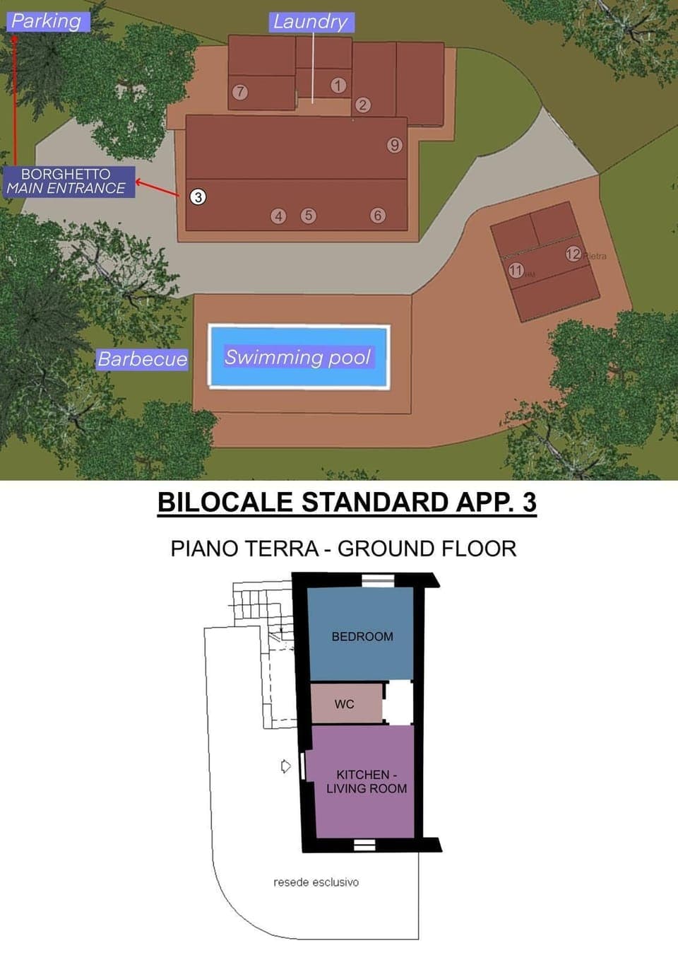 Bilo 2 letti Nr.3 | Floor plan