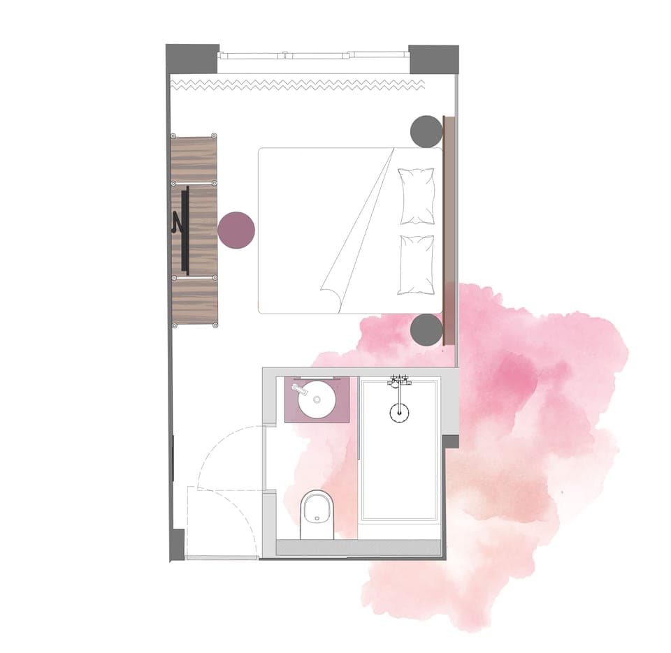 Comfort Room Back | Floor plan