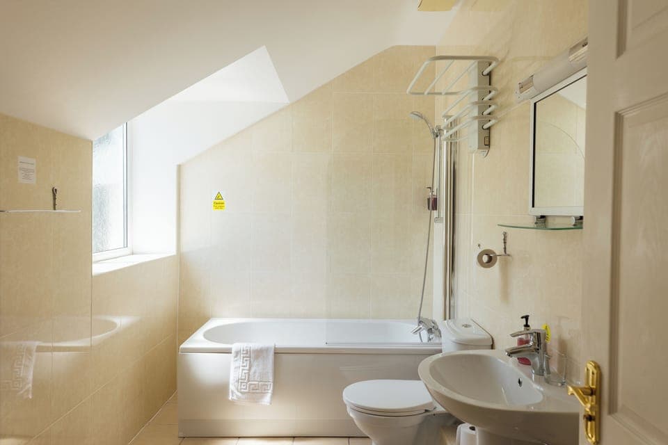 Deluxe Double Room | Bathroom | Free toiletries, hair dryer, towels, toilet paper