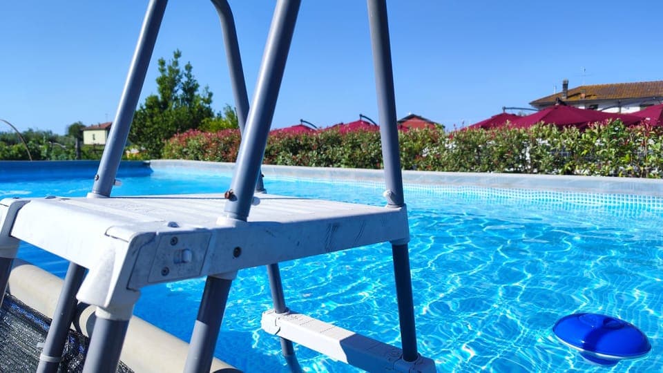 Seasonal outdoor pool