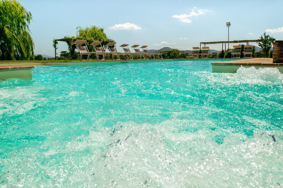 Seasonal outdoor pool