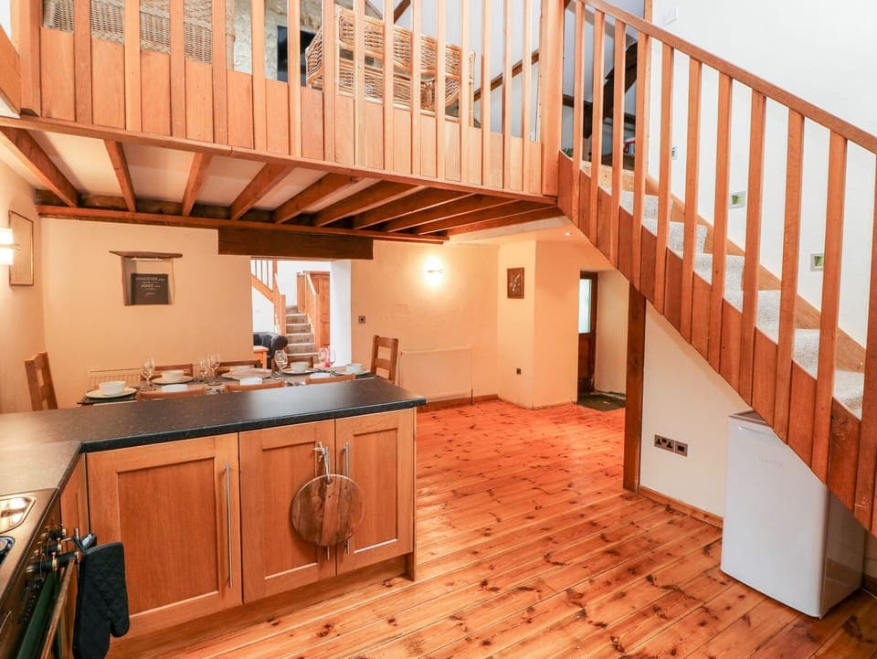 Fridge, dishwasher, electric kettle, toaster