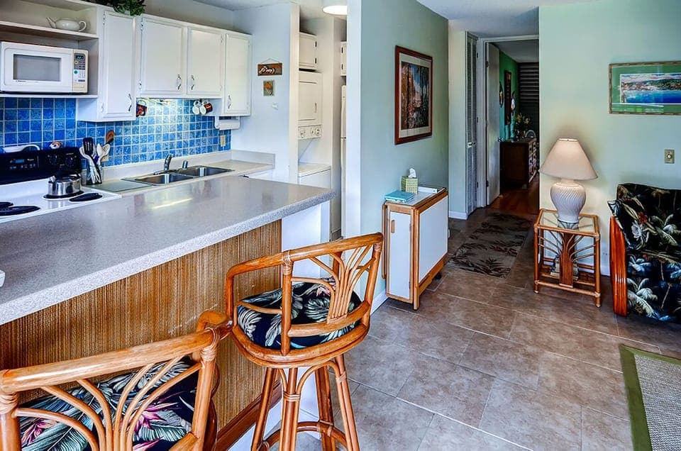 Microwave, oven, stovetop, coffee grinder