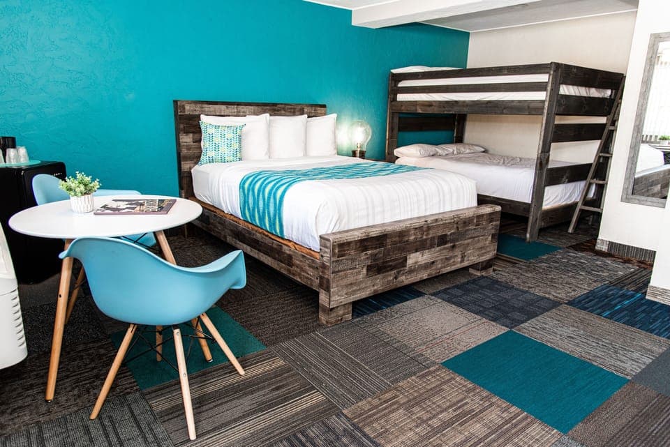 Family Double Room, Multiple Beds | Individually decorated, individually furnished, desk, free WiFi