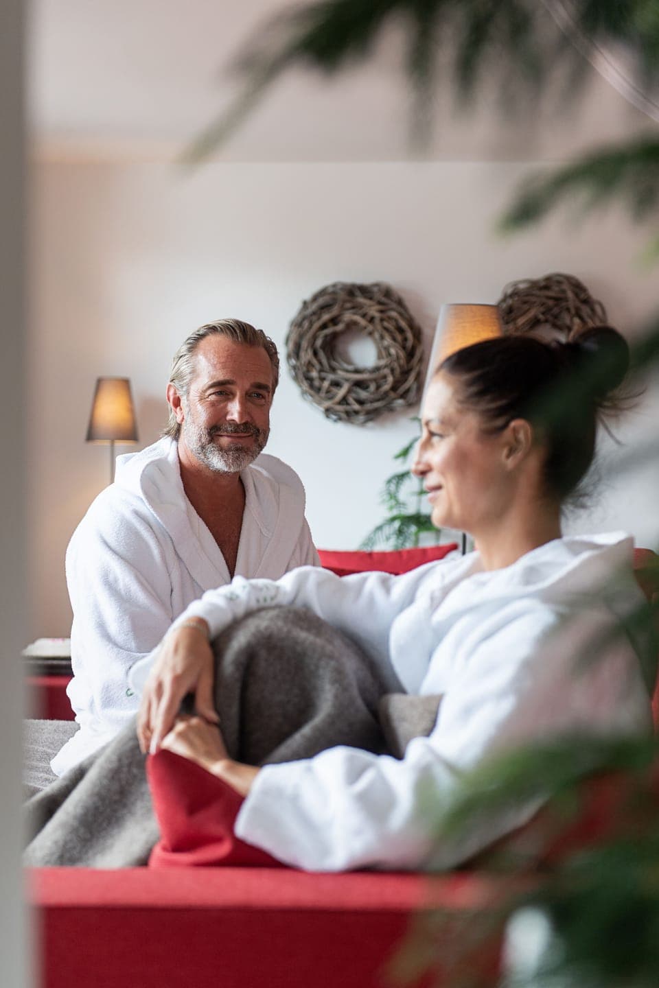 Couples treatment rooms, sauna, steam room, body treatments