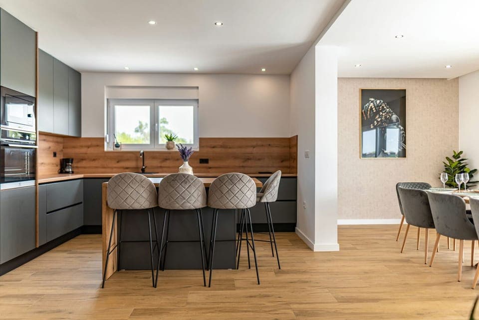 Villa, 4 Bedrooms, Private Pool, Mountain View | Private kitchen | Microwave, dishwasher, coffee/tea maker, highchair