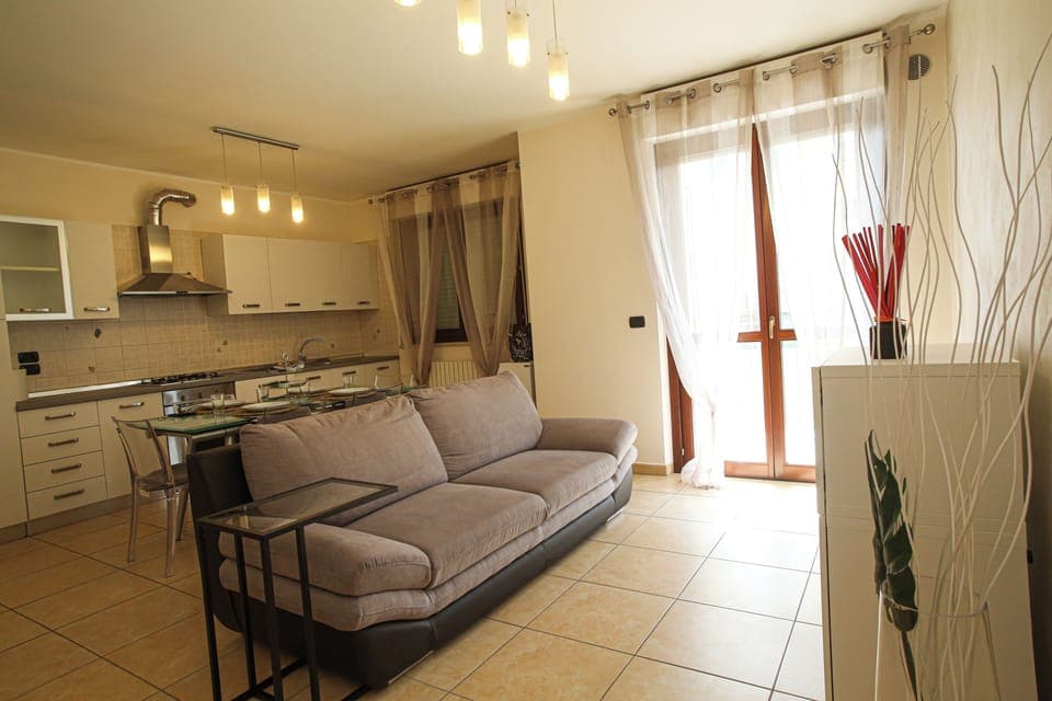 Apartment, 1 Bedroom, Accessible, Smoking | Living area