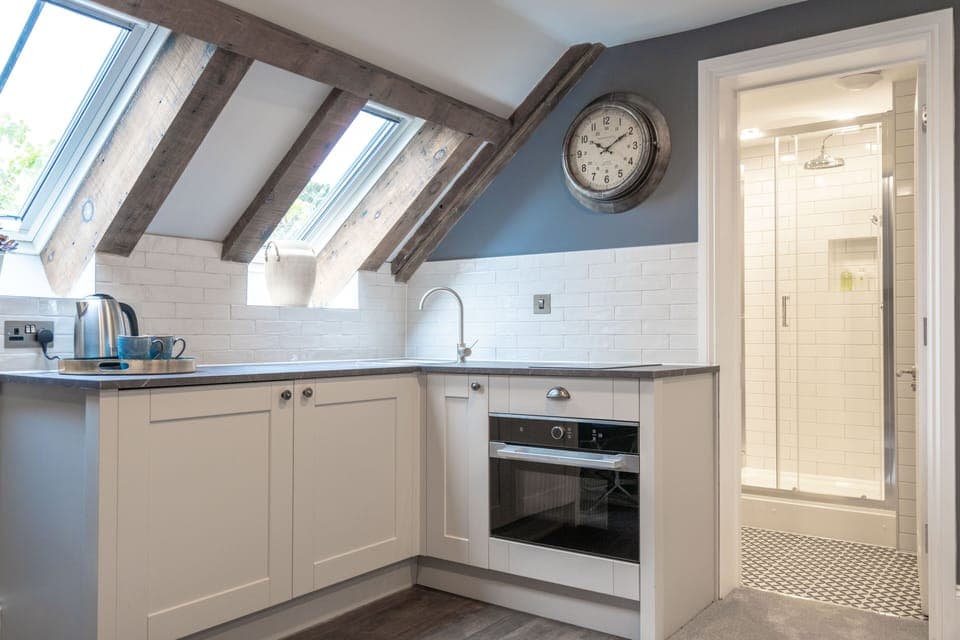 Skyward King Suite | Hypo-allergenic bedding, individually decorated, individually furnished