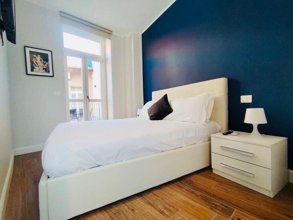 Superior Apartment, 1 Bedroom, Terrace | Premium bedding, down comforters, memory foam beds, desk