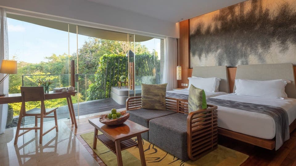 Impressive Nest Suite - 2 Double Beds | Premium bedding, minibar, in-room safe, desk