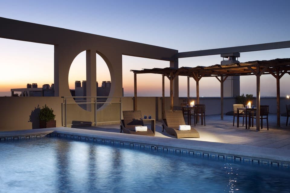 Seasonal outdoor pool