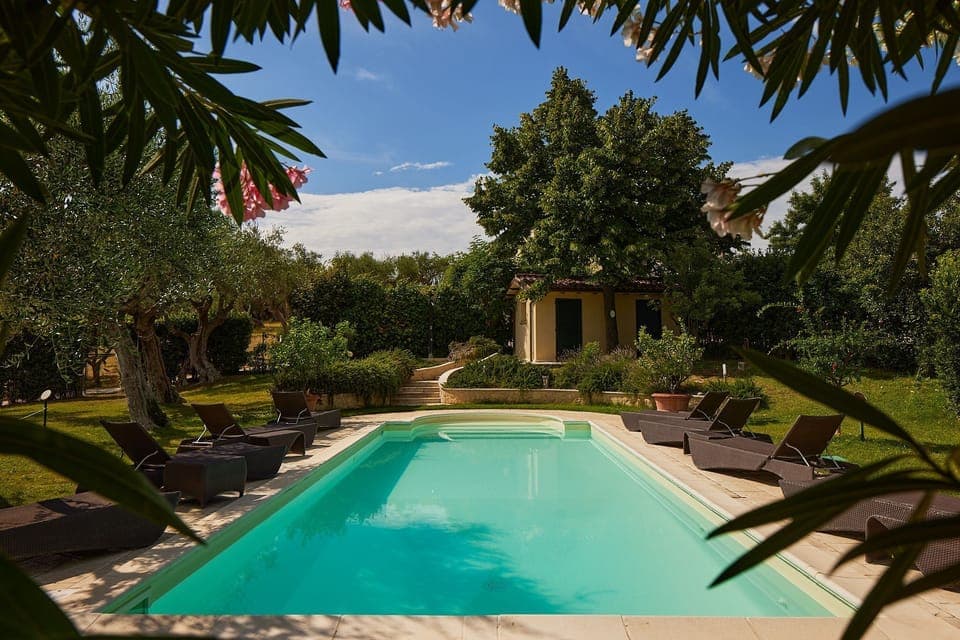 Seasonal outdoor pool