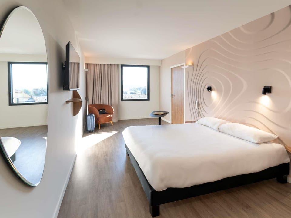 Premium bedding, pillowtop beds, individually decorated