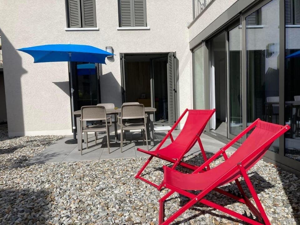 mit Bergblick Apartment in Lugano