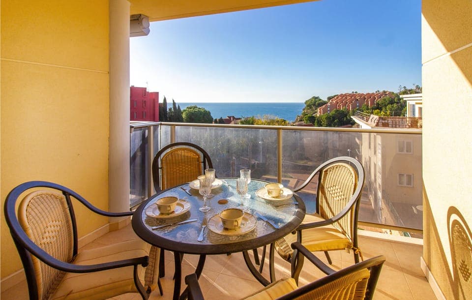 outside