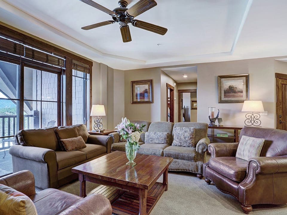 Living Room - Crystal Peak Lodge 7304 - Breckenridge Vacation Rental