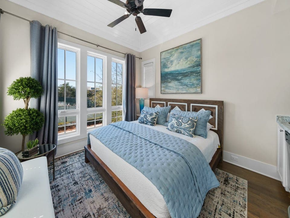 Winston At Rosemary Carriage | Rosemary Beach | King Bedroom | Sleeps 2