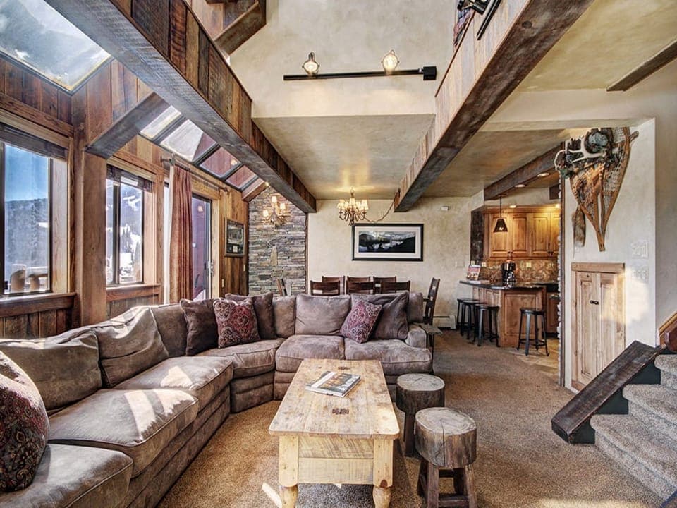 Living Area - Beaver Run Peak 9 Penthouse - Breckenridge Vacation Rental