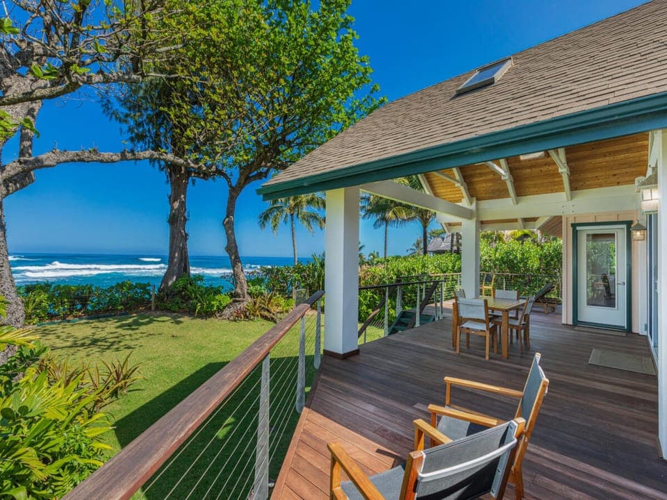 Lanai with Ocean View