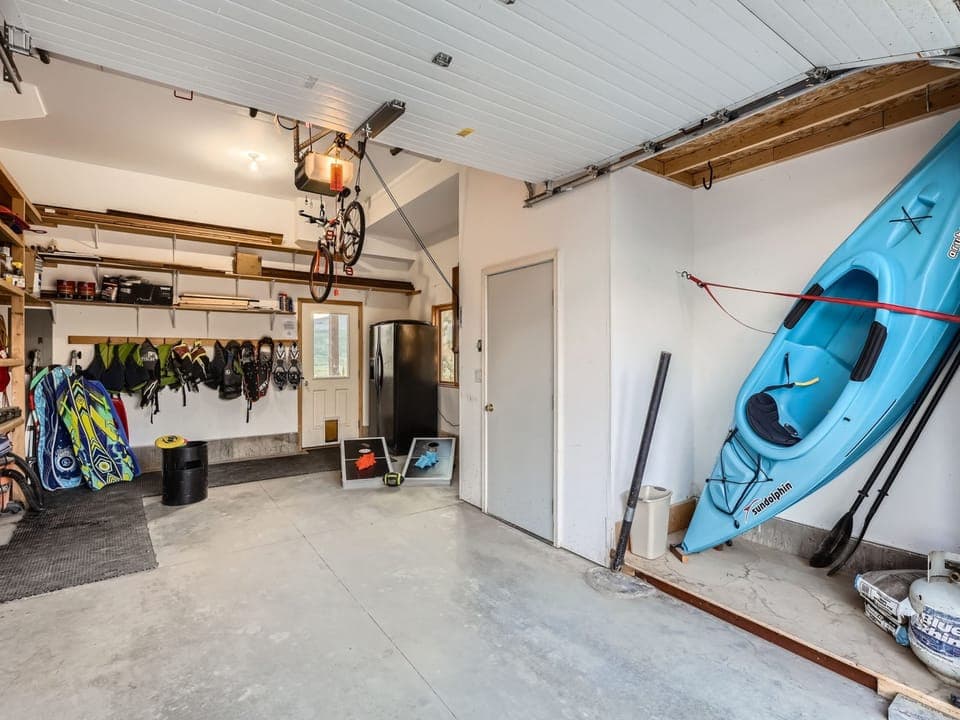 Kayaks with life jackets, Snowshoes, Sleds and more!