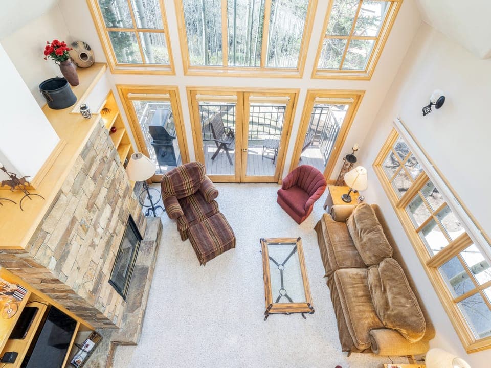 Living Room From Upstairs