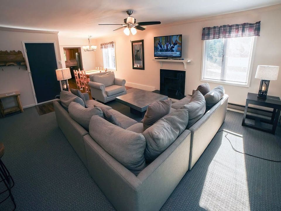 Living Room with Gas Fireplace