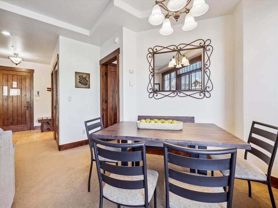 Dining Area - Crystal Peak Lodge 7303 - Breckenridge Vacation Rental