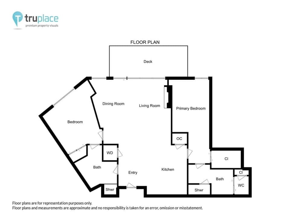 Floorplan, Crystal Peak 7303, Breckenridge Vacation Rental