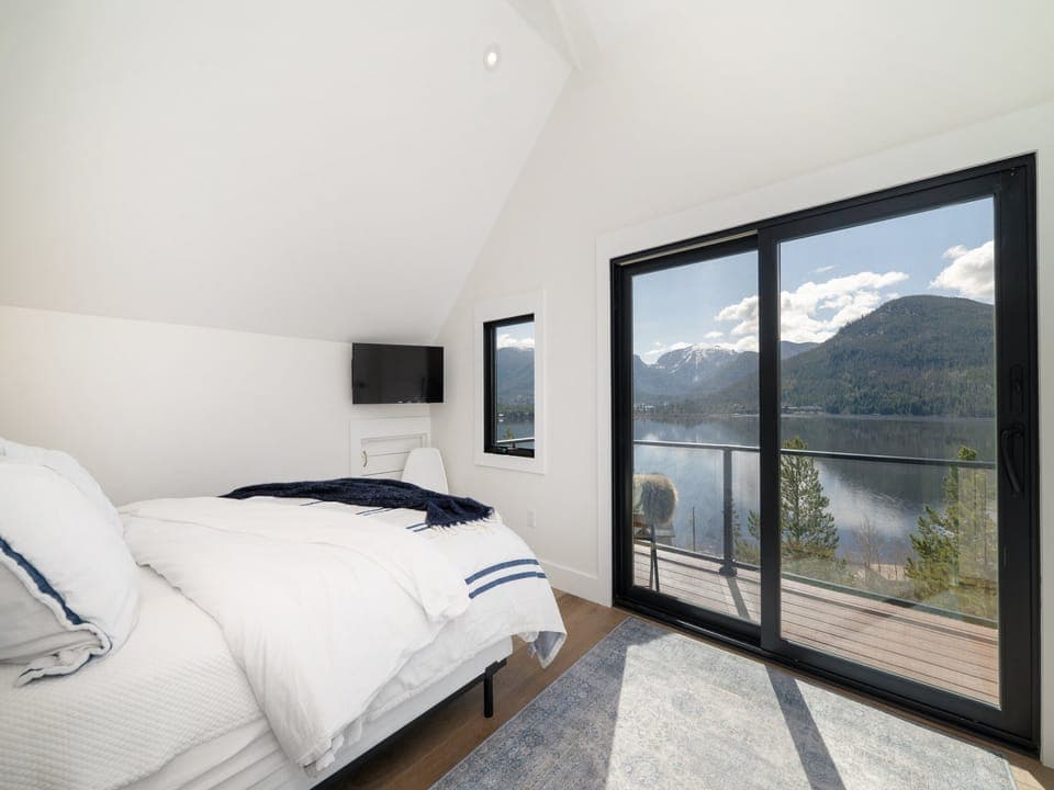 Primary Bedroom with Balcony and views! Queen Bed  Primary Bedroom with Balcony and views! Queen Bed