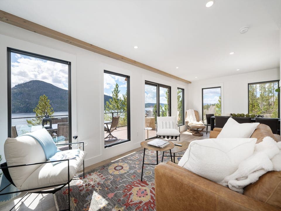 Stunning Mountain and Lake Views from every Window!  Stunning Mountain and Lake Views from every Window!