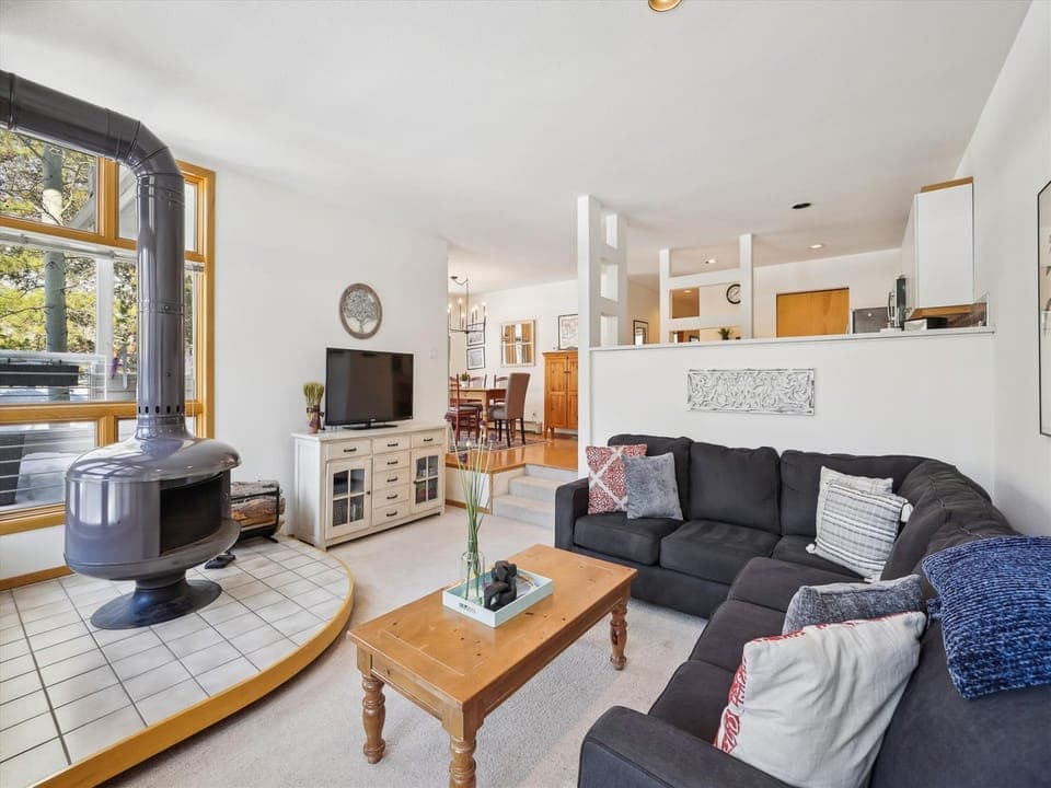 Living Room, River Glen 107C, Frisco Vacation Rental