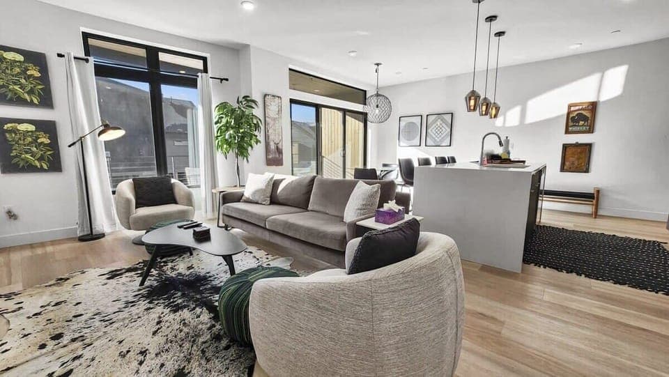 This brand-new 2 bedroom condo boasts the perfect blend of style & comfort for your mountain getaway!