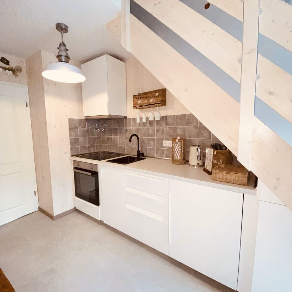 voll ausgestattete Küche