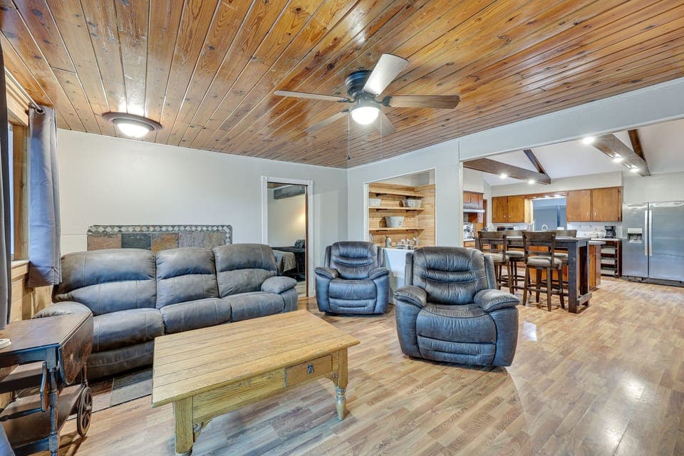 Living Room | Smart TV | Dining Area + Kitchen