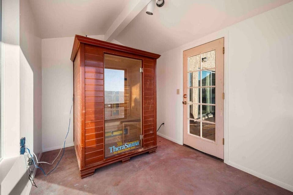 Spend time relaxing in the sauna