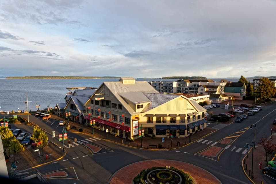 View from the balcony