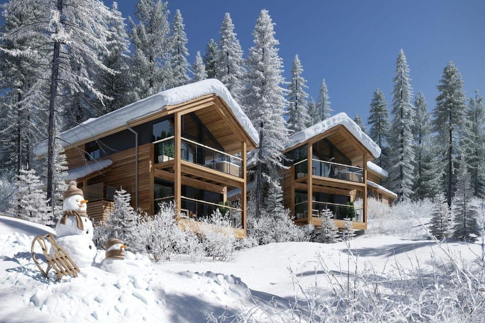 Holiday Home Exterior [winter]
