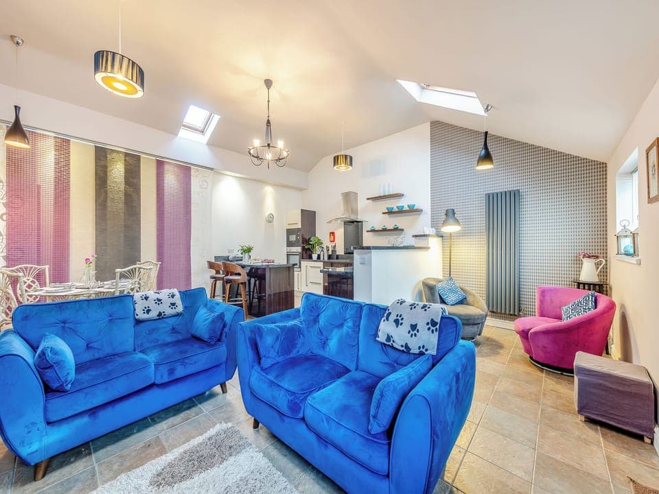 Open plan living space | Ty Menyn - Tyddyn Sargent, Tyn Y Gongl, near Benllech