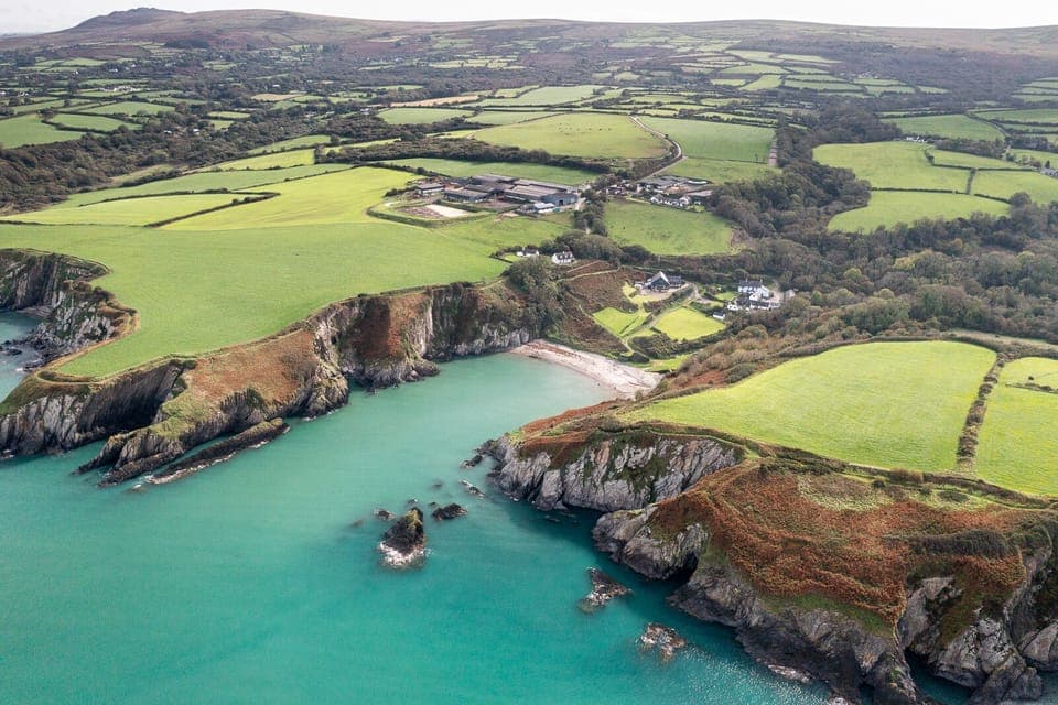 Aerial Shot of Aberfforest