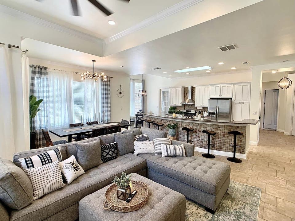 Your go-to space for relaxation, entertainment, and cozy vibes. 🎤✨