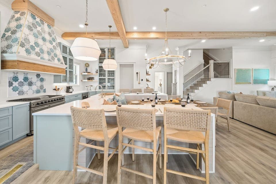 1st Floor Fully Equipped Kitchen and Dining Area