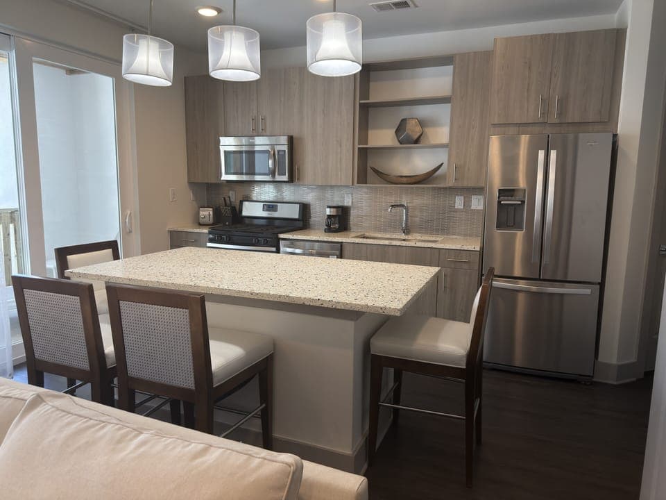 Open & Airy Gourmet Kitchen